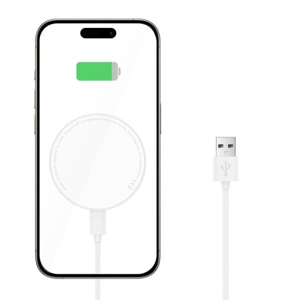 Tech-Protect Trådlös Laddare Magsafe QI15W-A33 - Vit