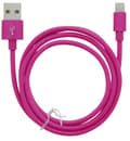 Miniatyrbild 1 av 2: Kabel USB-A - Lightning 2.4A, 1m, Rosa