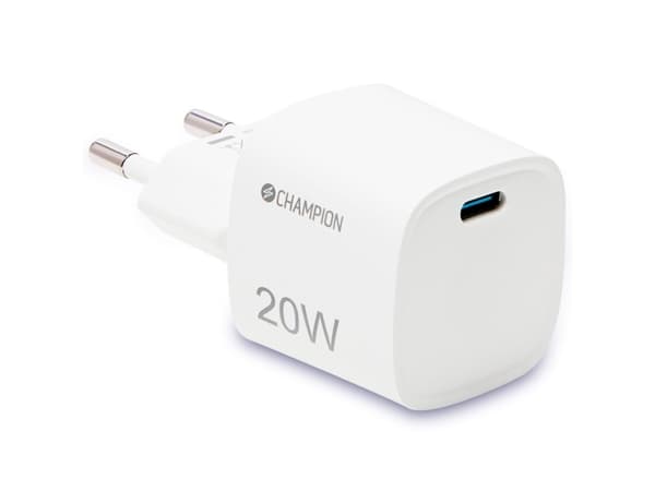 Laddare 20W PD Vit