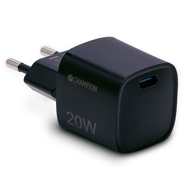 Champion Lader 20W PD Svart