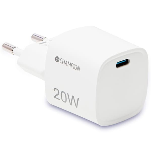 Champion Lader 20W PD hvit