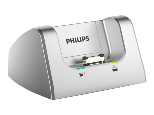 Philips ACC8120 - Dokkestasjon for digital taleopptaker - for Philips LFH2210; Pocket Memo DPM7200, DPM7700, DPM8000