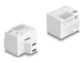 Miniatyrbilde 2 av 2: Delock - Strømadapter - 20 watt - 3 A - PD - 2 utgangskontakter (24 pin USB-C) - hvit