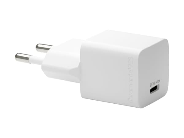 dbramante1928 re-charge - Strømadapter - 25 watt - PD (24 pin USB-C) - hvit - Europa