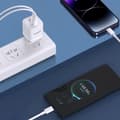 Miniatyrbillede 5 af 6: Dudao A13Pro Adapter 33Watt GaN 1xUSB-C + 1xUSB-A