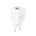 Miniatyrbillede 2 af 6: Dudao A13Pro Adapter 33Watt GaN 1xUSB-C + 1xUSB-A