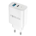 Miniatyrbild 2 av 6: Snabbladdare för iPhone / Samsung 30W PD USB-C, USB Väggladdare