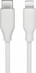 Miniatyrbilde 1 av 2: Goobay Lightning til USB-C-kabel, 1 m, hvit