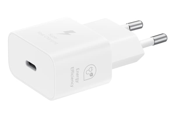 Samsung EP-T2510 - Strömadapter - 25 Watt - 3 A - SFC, PD 3.0 (24 pin USB-C) - vit