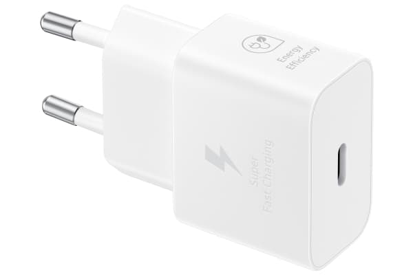 Samsung EP-T2510 - Strömadapter - 25 Watt - 3 A - SFC, PD 3.0 (24 pin USB-C) - vit