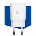 Miniatyrbild 3 av 4: 3mk HyperCharger Väggladdare 1xUSB-C , 1xUSB-A - Vit