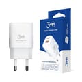 Miniatyrbild 1 av 4: 3mk HyperCharger Väggladdare 1xUSB-C , 1xUSB-A - Vit