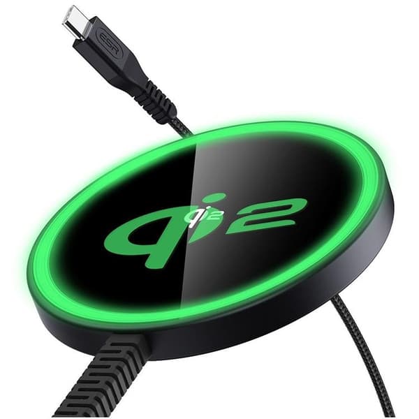 ESR Qi2 Magsafe Trådlös Laddare 15W Halolock Mini Magnetic
