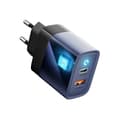 Miniatyrbild 3 av 8: Forcell F-Energy Väggladdare GaN 45W 1xUSB-C 1xUSB-A 4A PD QC 4.0
