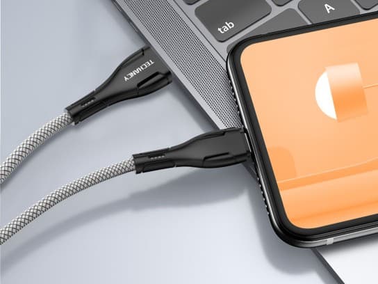 USB-C Typ C 1M 2.4A Snabbladdare