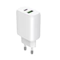 Miniatyrbilde 3 av 10: Gear Lader 220V 1xUSB-C + 1xUSB-A PD/PPS 30W + 18W QC Hvit