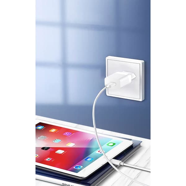 Gear Oplader 220V 1xUSB-A 2,4A Hvid