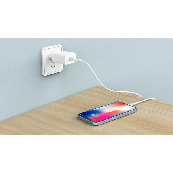 Gear Oplader 220V 1xUSB-C PD/PPS 30W Hvid