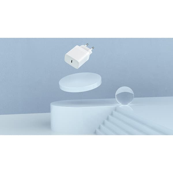 Gear Oplader 220V 1xUSB-C PD/PPS 30W Hvid