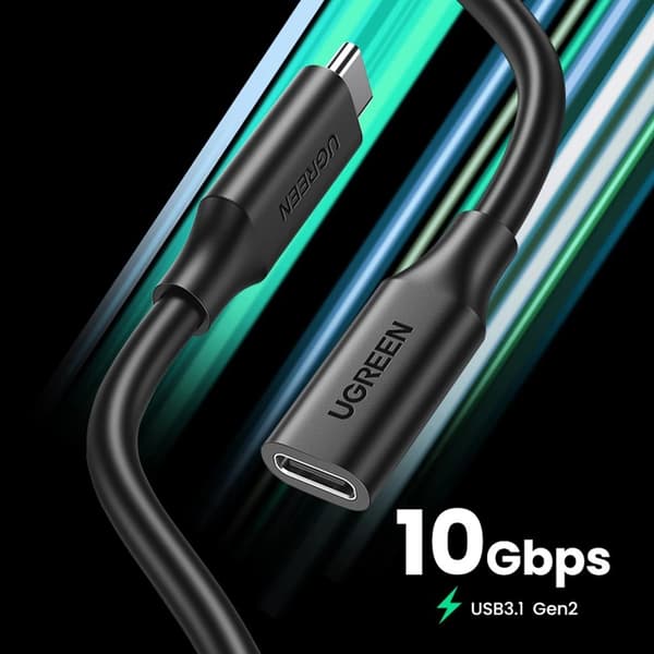 Ugreen Kabel USB-C Extension Cable 100W 4K 1m