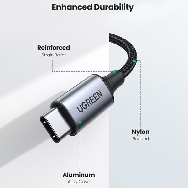 Ugreen Kabel USB-C til 3.5mm AUX 1m