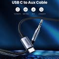 Miniatyrbilde 2 av 7: Ugreen Kabel USB-C til 3.5mm AUX 1m