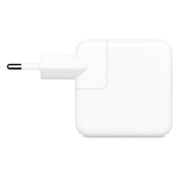 Apple 35W USB-C-strømforsyning med to porte (MW2K3)