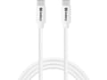 Miniatyrbilde 4 av 5: Sandberg - Strømadapter - 2-i-1 - 20 watt - 3 A - PD (24 pin USB-C) - på kabel: USB-C - hvit - Europa - med USB-C til USB-C kabel