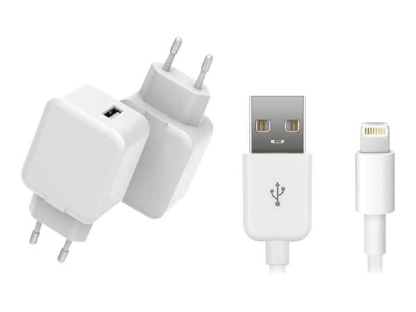 Ładowarka CoreParts USB Charger for iPhone & iPad Valkoinen