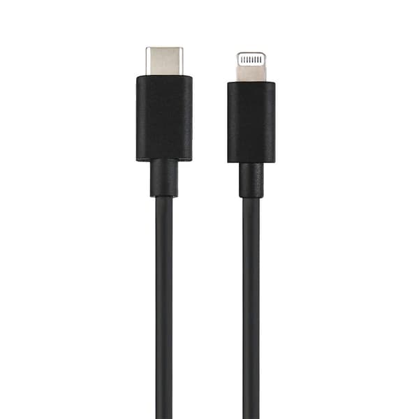 Champion Lader med Kabel Fast Charger Kit USB-C to Lightning 20W Svart