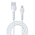 Miniatyrbild 1 av 2: Devia kabel Kintone EC143 USB - Lightning 1,0 m 2,1A vit