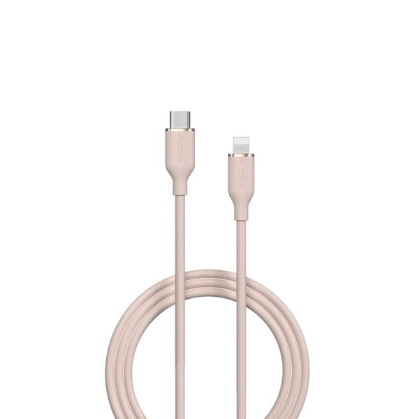 Devia kaapeli Jelly EC631 USB-C - Lightning 1,2 m 27W vaaleanpunainen