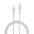 Miniatyrbillede 1 af 2: Devia kabel Kintone EC150 USB-C - Lightning 1,0 m 27W 3A vit set 30 st