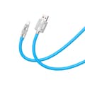 Miniatyrbild 1 av 2: XO kabel NB227 USB - Lightning 1,2 m 6A blå