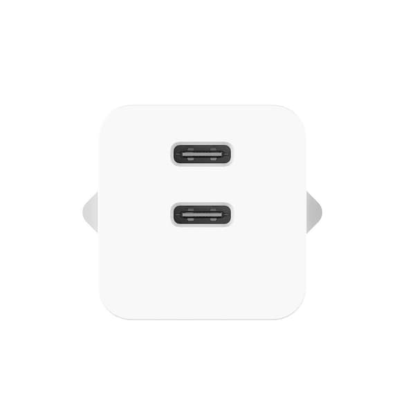 Celly Laturi 2xUSB-C 20W Valkoinen