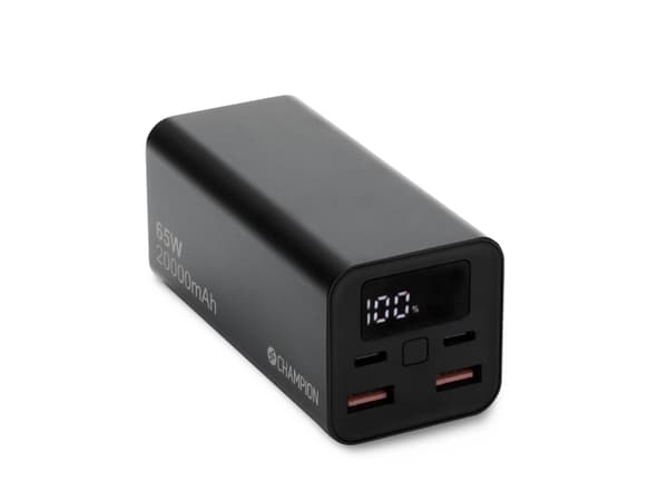 PowerBank 20.000 mAh 65W PD Svart