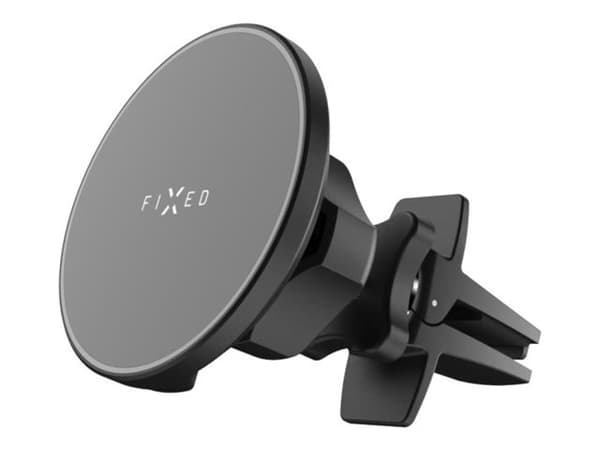 FIXED MagRound - Trådlöst laddställ - 15 Watt - 2.5 A - svart
