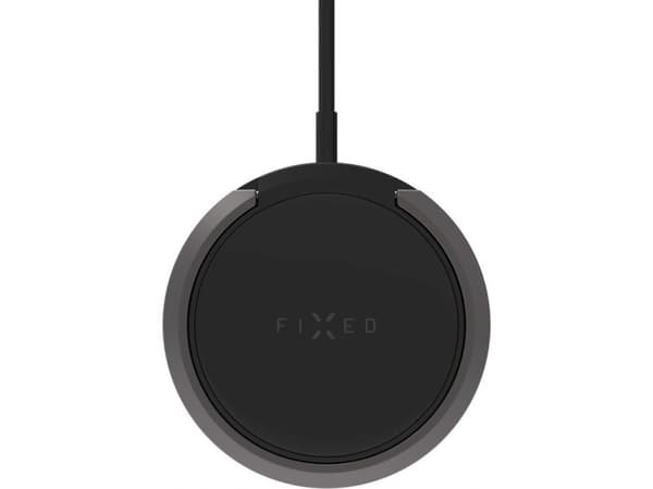 FIXED MagPad - Trådløst ladestativ - 15 watt - 2 A - svart