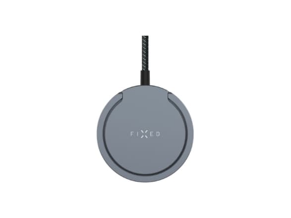 FIXED MagPad pro - Trådløst ladestativ - 15 watt - 3 A - grå