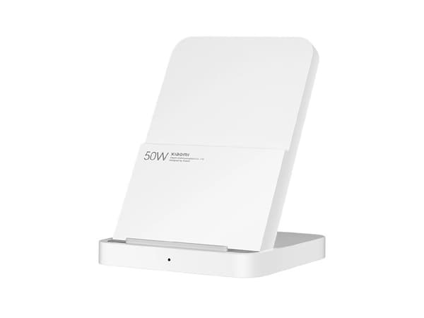 Xiaomi MDY-14-EN - Trådløst ladestativ - 50 watt - 3.25 A - for Apple iPhone 11, 12, 13, 14, 15; Samsung Galaxy S20, S21, S22, S23, S24; Xiaomi 12, 1