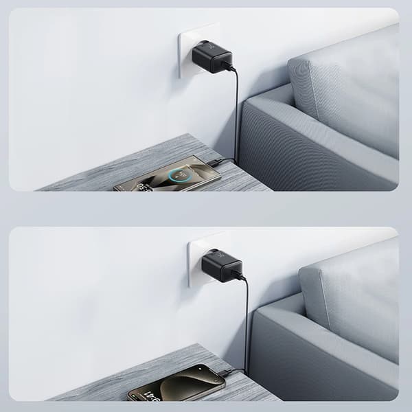 Joyroom Snabbladdare 25W USB-C Med 1m Kabel - Svart