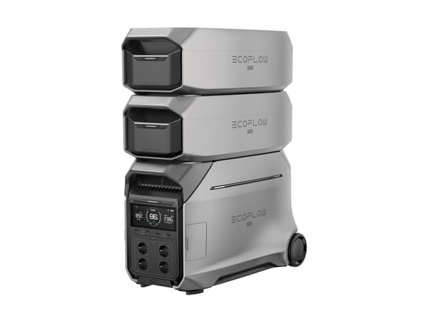 EcoFlow Delta Pro 3 - Extrabatteri för portabel strömenhet - smart - DC 40 - 58.4 V - litium järn fosfat - 4096 Wh - utgångskontakter: 1