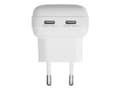 Pikkukuva 4 / 5: UUDELLEENLATAUS - EU LITTEÄ SEINÄLATAUS | LATURI - 2XUSB-C 25W - W