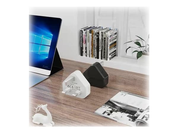 CoreParts - Strømadapter - 12 watt - 2.4 A (USB 2.0 A) - svart Sort