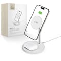 Miniatyrbild 7 av 7: Tech-Protect 2-in-1 Trådlös Laddare Magsafe Magnetic QI 15W-A39 - Vit