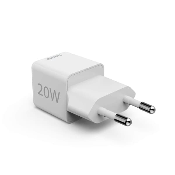 Hama Oplader USB-C PD 20W Hurtig Hvid