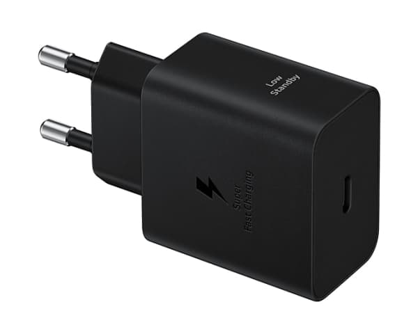 Samsung EP-T4511 - Strømadapter - 45 watt - 3 A - SFC 2.0, Power Delivery 3.0 + PPS (24 pin USB-C) - på kabel: USB-C - svart