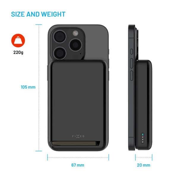Fixed Powerbank MagZen 10 Pro Qi2 MagSafe 10 000 mAh