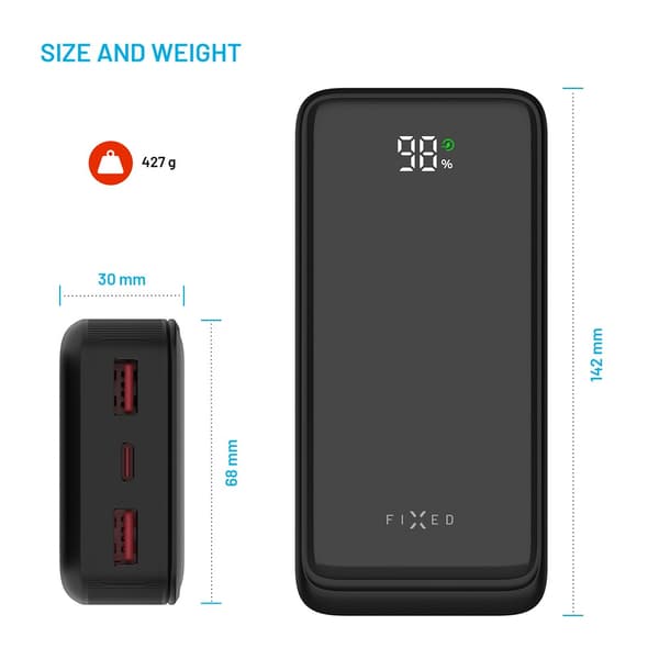 Fixed Powerbank Zen2 20 20W 20 000 mAh