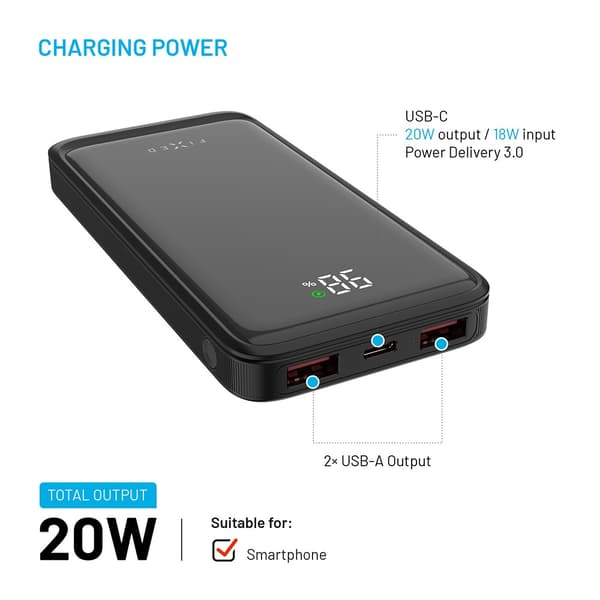 Fixed Powerbank Zen2 10 20W 10 000 mAh
